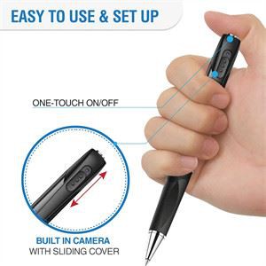 1080P HD pen spy camera